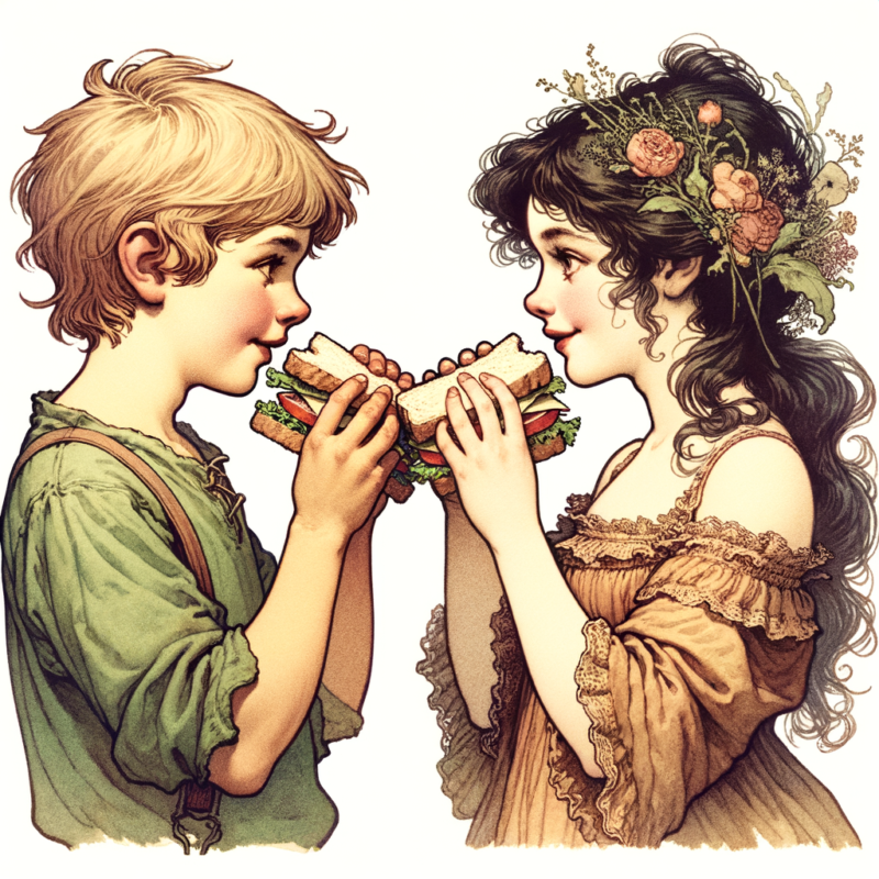 A Culinary Ode to Love a Simple Sandwich Poem by Levi Sap Nei Thang